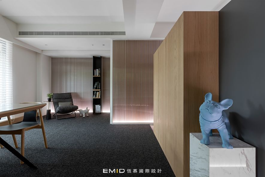 室內設計參考案例:現代時尚風格 40坪實景