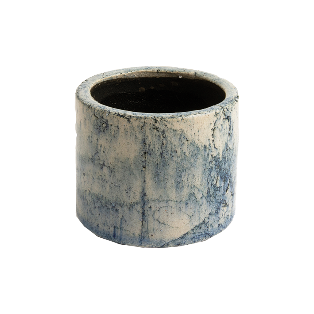FRACTURE Ø11CM 花器 汽油藍